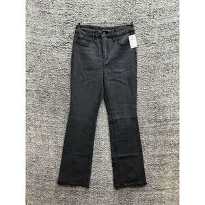 Good American Womens Jean Black Size 8 Good‎ Classic Slim Bootcut High Rise $169